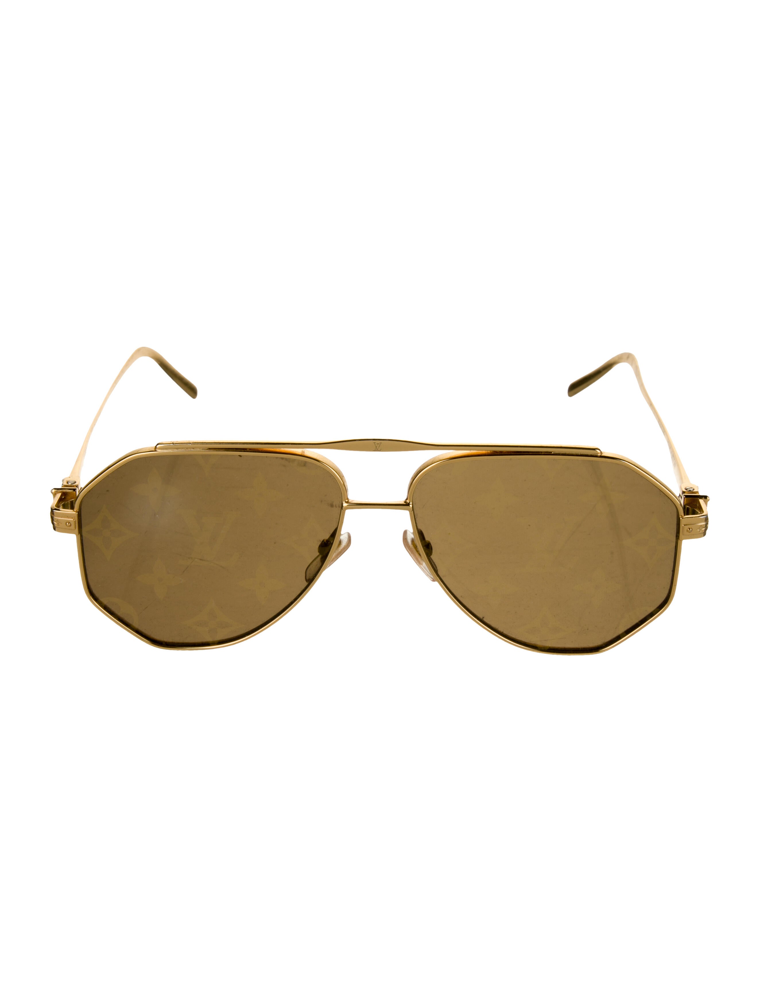 Louis Vuitton Flash Aviator Sunglasses