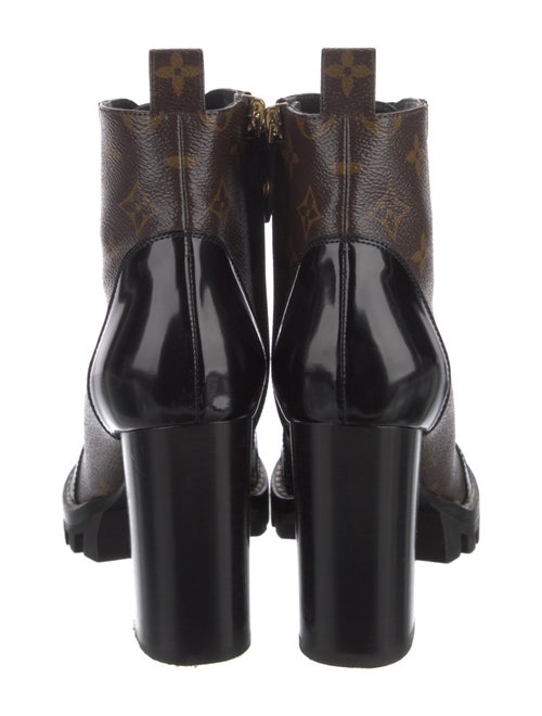 Louis Vuitton LV Monogram Lace-Up Boots