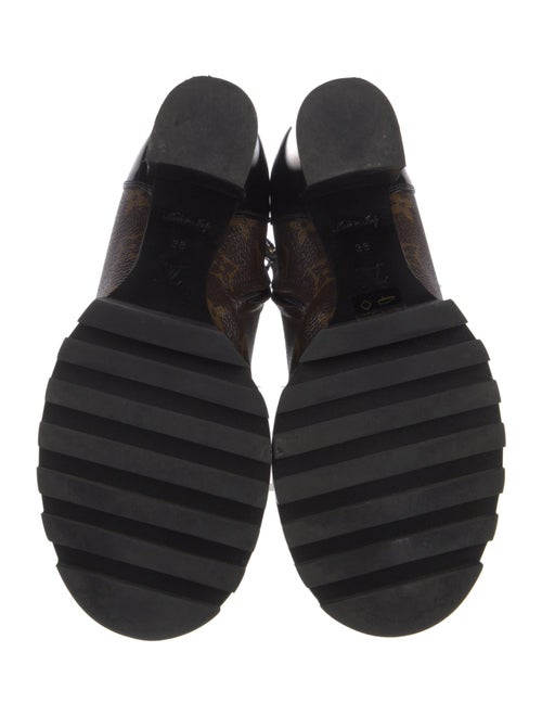 Louis Vuitton LV Monogram Lace-Up Boots