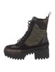 Louis Vuitton LV Monogram Nylon Combat Boots