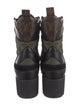 Louis Vuitton LV Monogram Nylon Combat Boots
