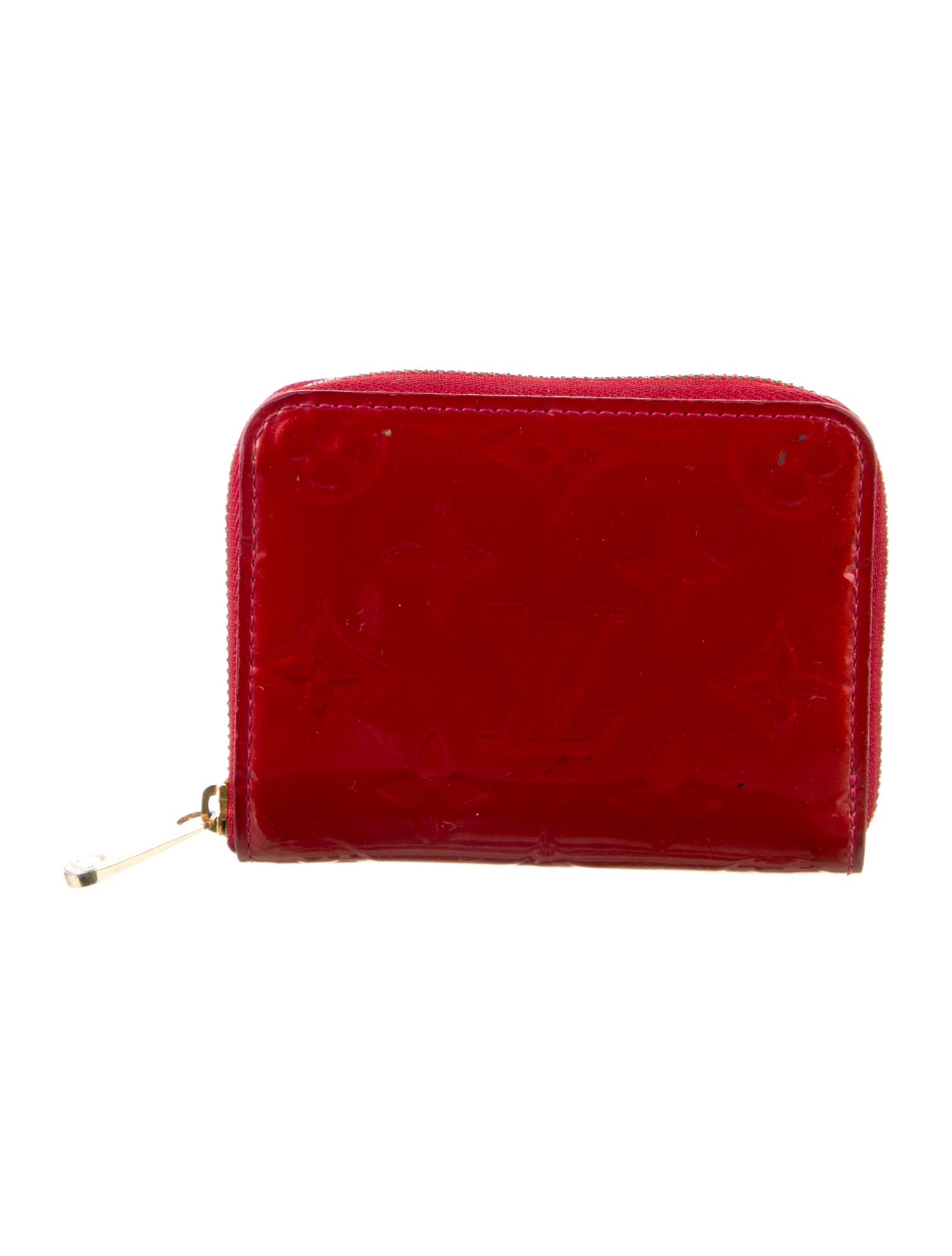 Louis Vuitton Monogram Vernis Vernis Patent Leather Zippy Coin Purse