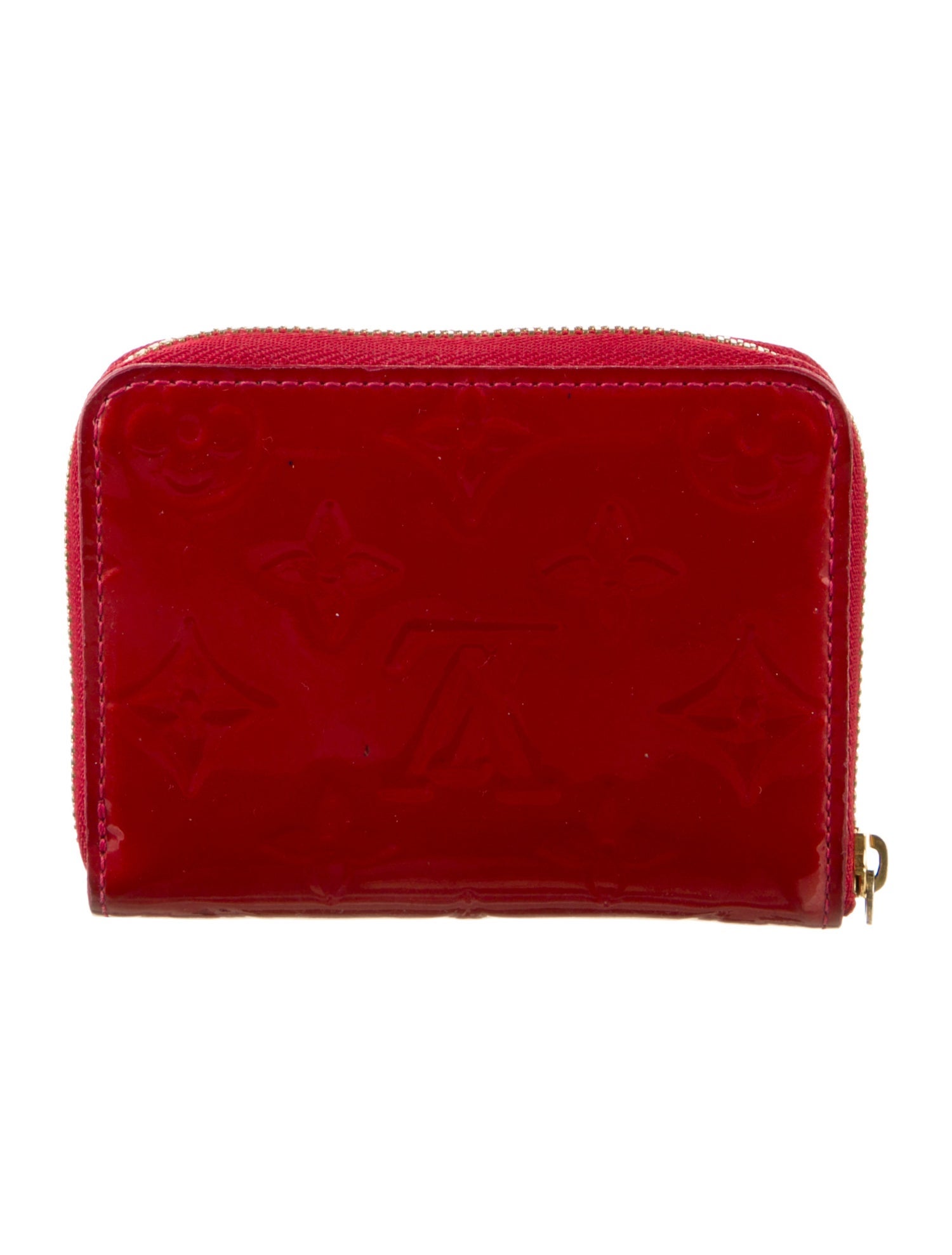 Louis Vuitton Monogram Vernis Vernis Patent Leather Zippy Coin Purse