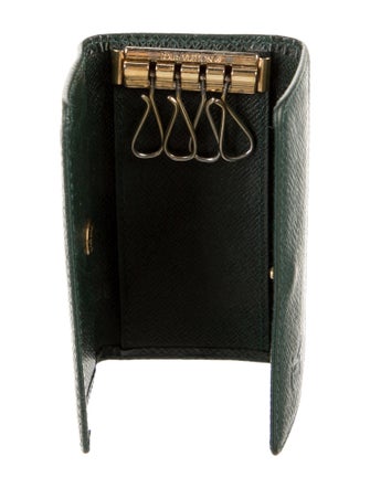 Louis Vuitton 1998 Taiga Leather Key Holder