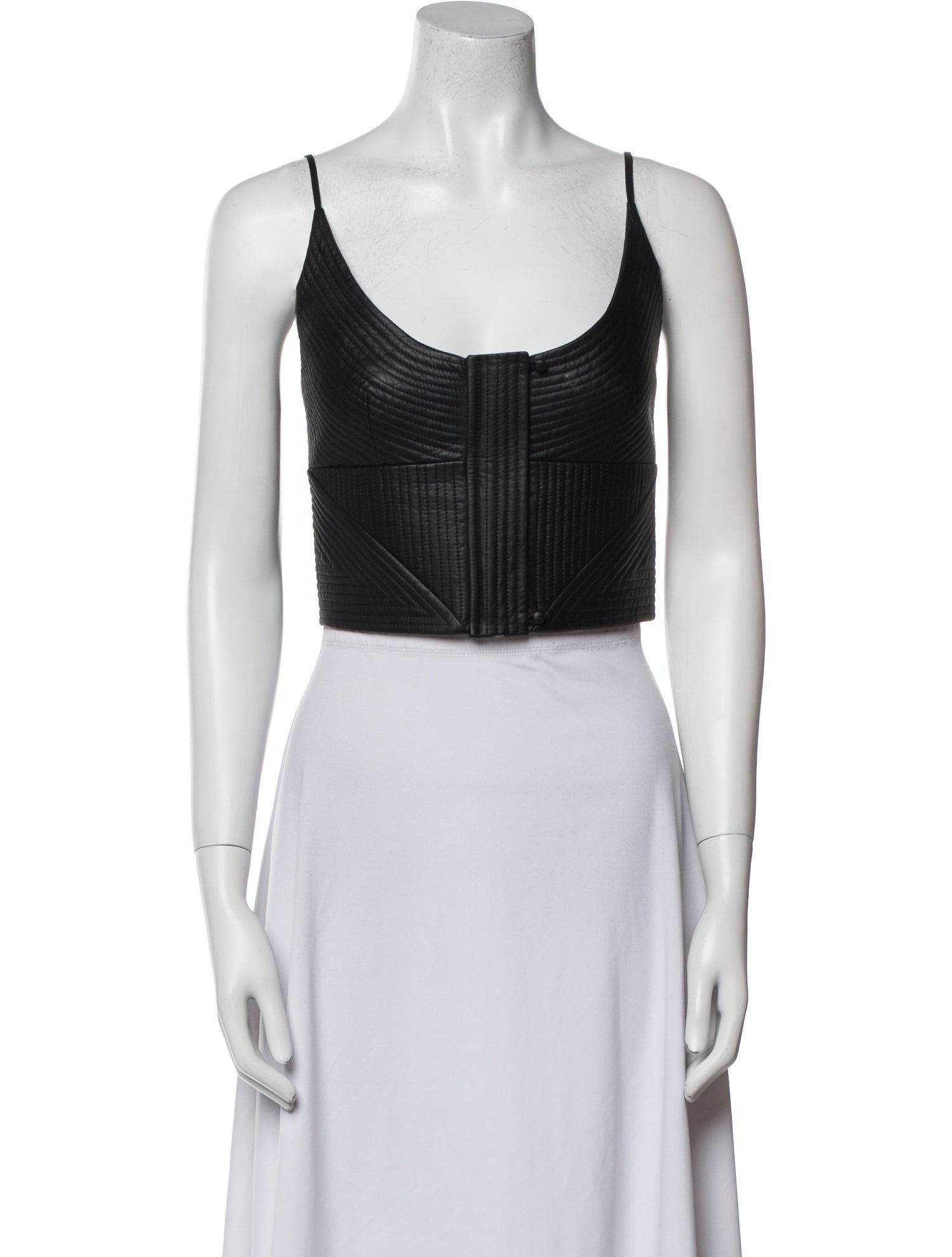 Louis Vuitton 2024 Calf Leather Crop Top