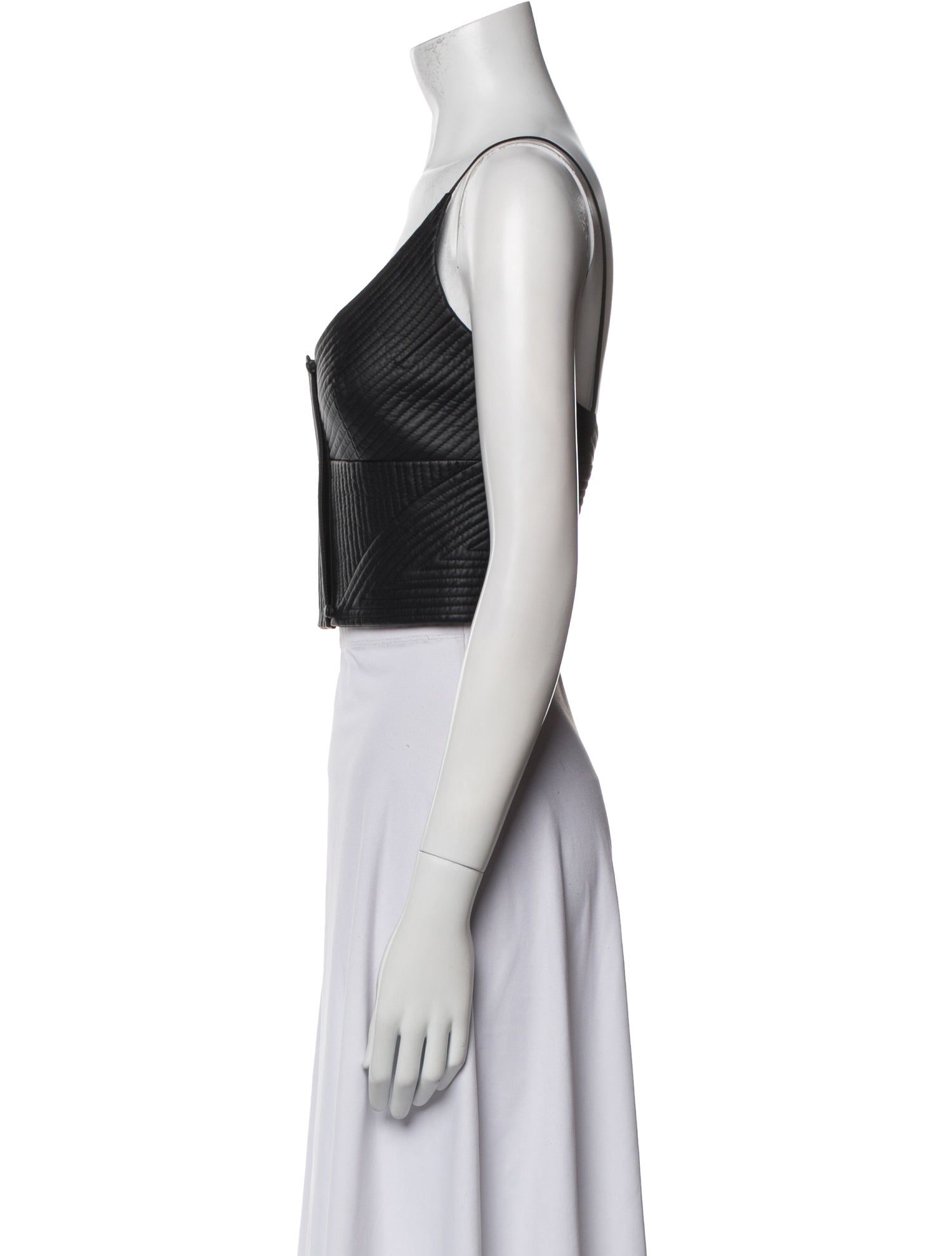 Louis Vuitton 2024 Calf Leather Crop Top