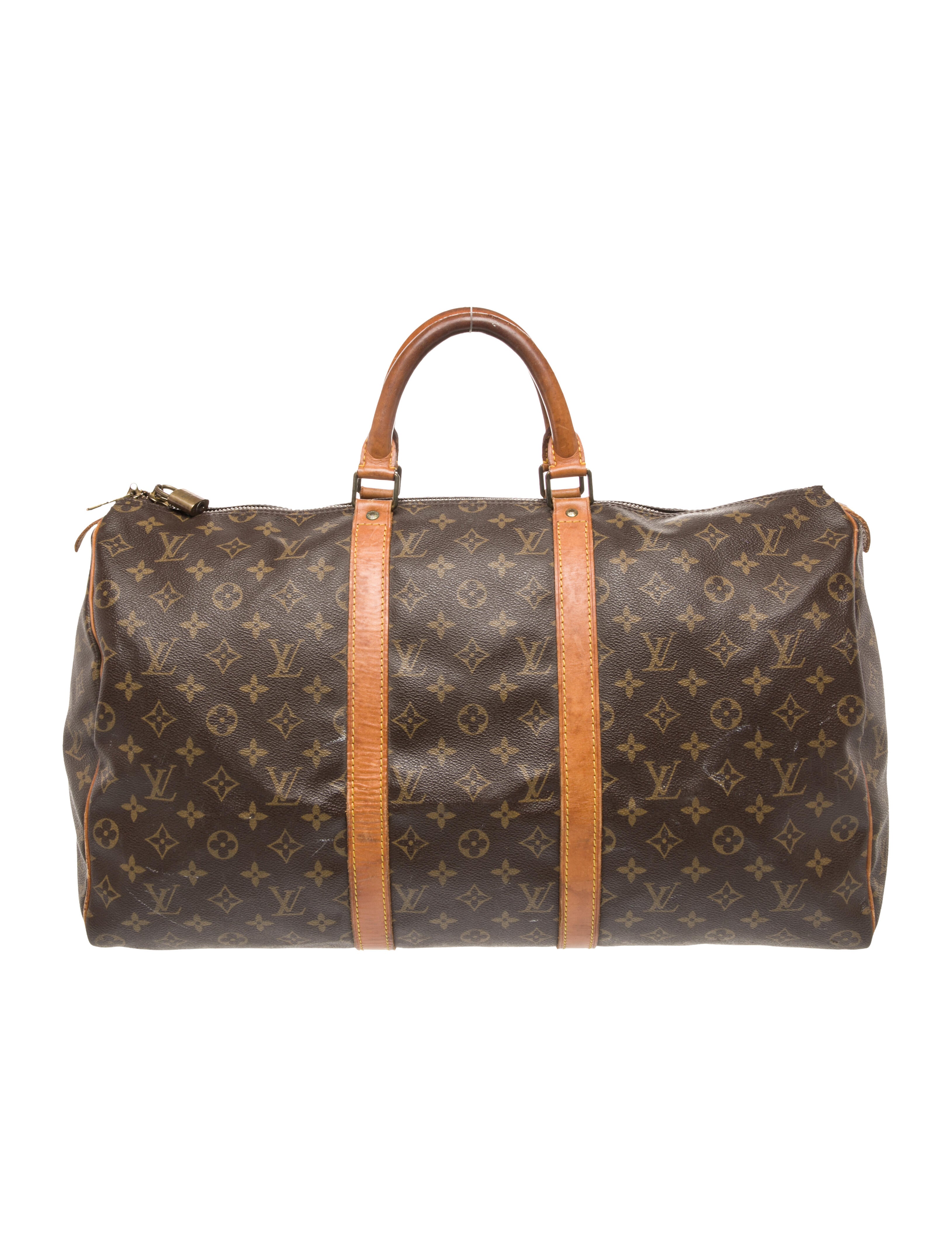 Louis Vuitton LV Monogram Keepall 50