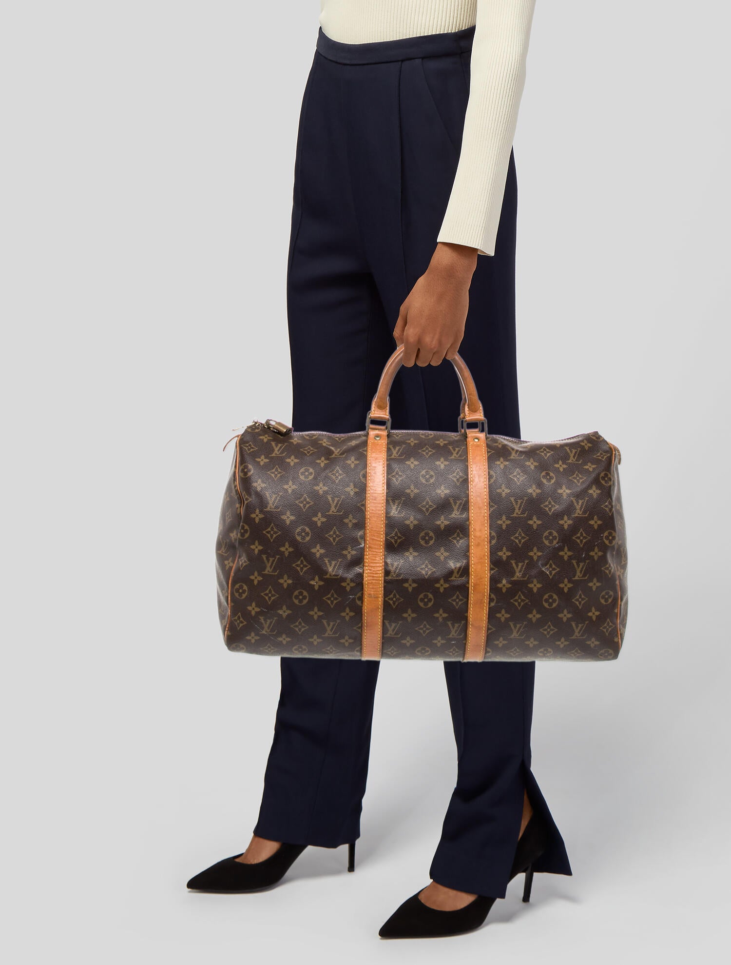Louis Vuitton LV Monogram Keepall 50