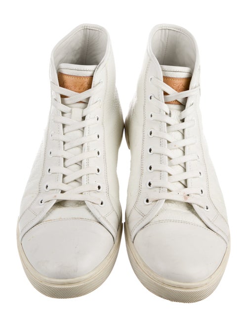 Louis Vuitton Leather Printed Sneakers