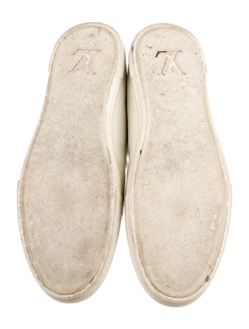 Louis Vuitton Leather Printed Sneakers