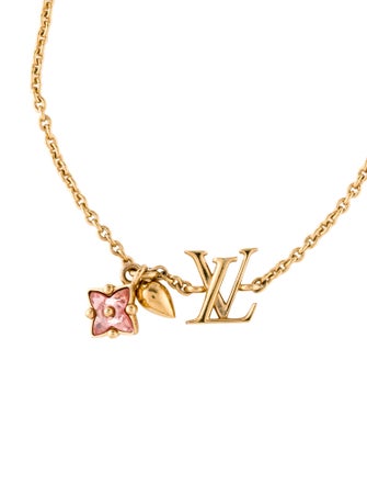 Louis Vuitton Crystal Loulougram Charm Bracelet
