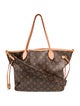 Louis Vuitton LV Monogram Neverfull Bandouliere Inside Out MM
