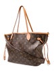 Louis Vuitton LV Monogram Neverfull Bandouliere Inside Out MM