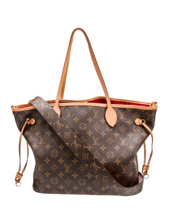 Louis Vuitton LV Monogram Neverfull Bandouliere Inside Out MM