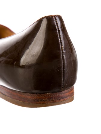 Louis Vuitton LV Monogram Patent Leather Flats