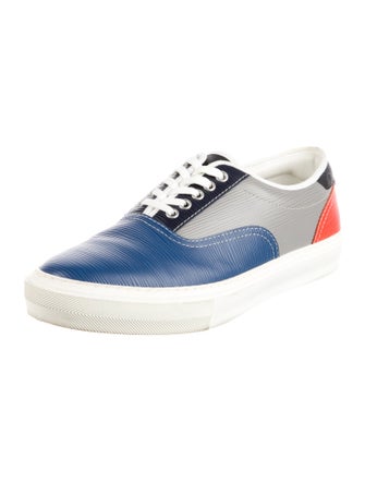Louis Vuitton Colorblock Pattern Sneakers