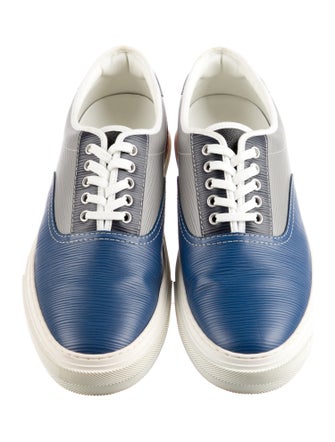 Louis Vuitton Colorblock Pattern Sneakers
