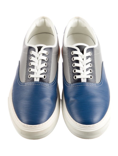 Louis Vuitton Colorblock Pattern Sneakers