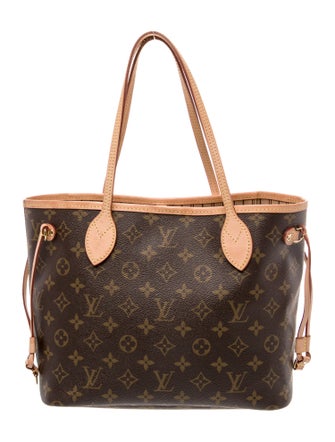 Louis Vuitton LV Monogram Neverfull w/Pouch PM
