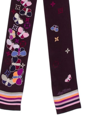 Louis Vuitton Papillon Silk Bandeau