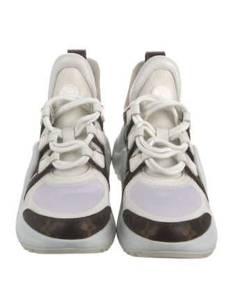 Louis Vuitton LV Monogram Leather Chunky Sneakers