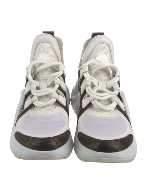 Louis Vuitton LV Monogram Leather Chunky Sneakers