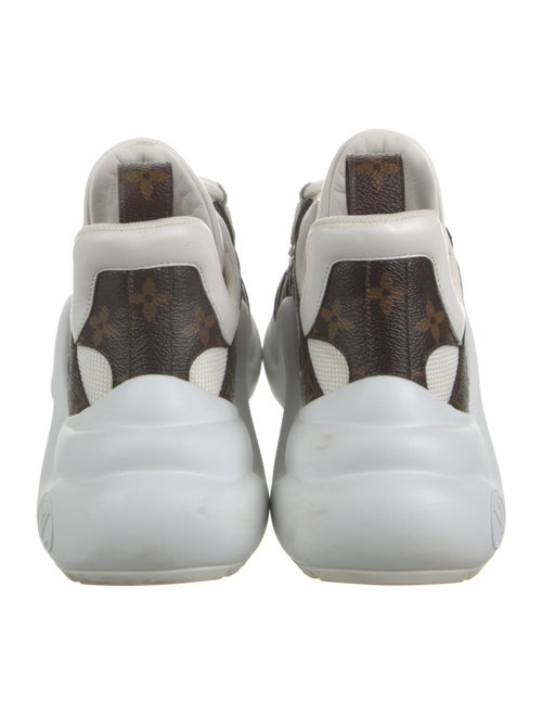 Louis Vuitton LV Monogram Leather Chunky Sneakers