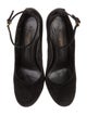 Louis Vuitton Suede Pumps