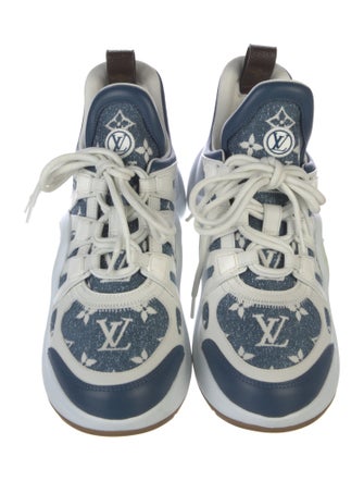 Louis Vuitton LV Monogram Leather Chunky Sneakers
