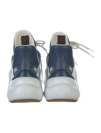 Louis Vuitton LV Monogram Leather Chunky Sneakers