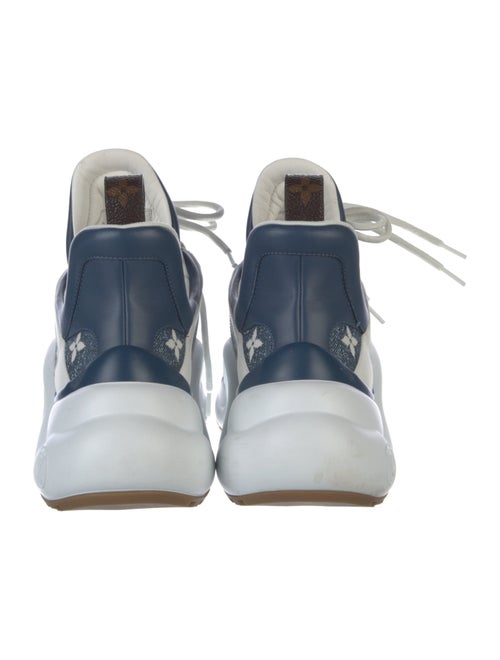 Louis Vuitton LV Monogram Leather Chunky Sneakers