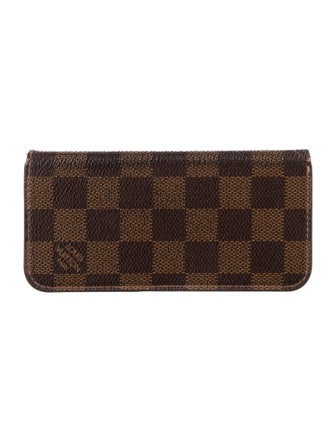 Louis Vuitton leather monogram phone case