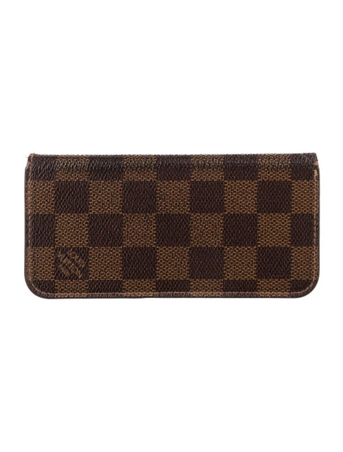 Louis Vuitton leather monogram phone case