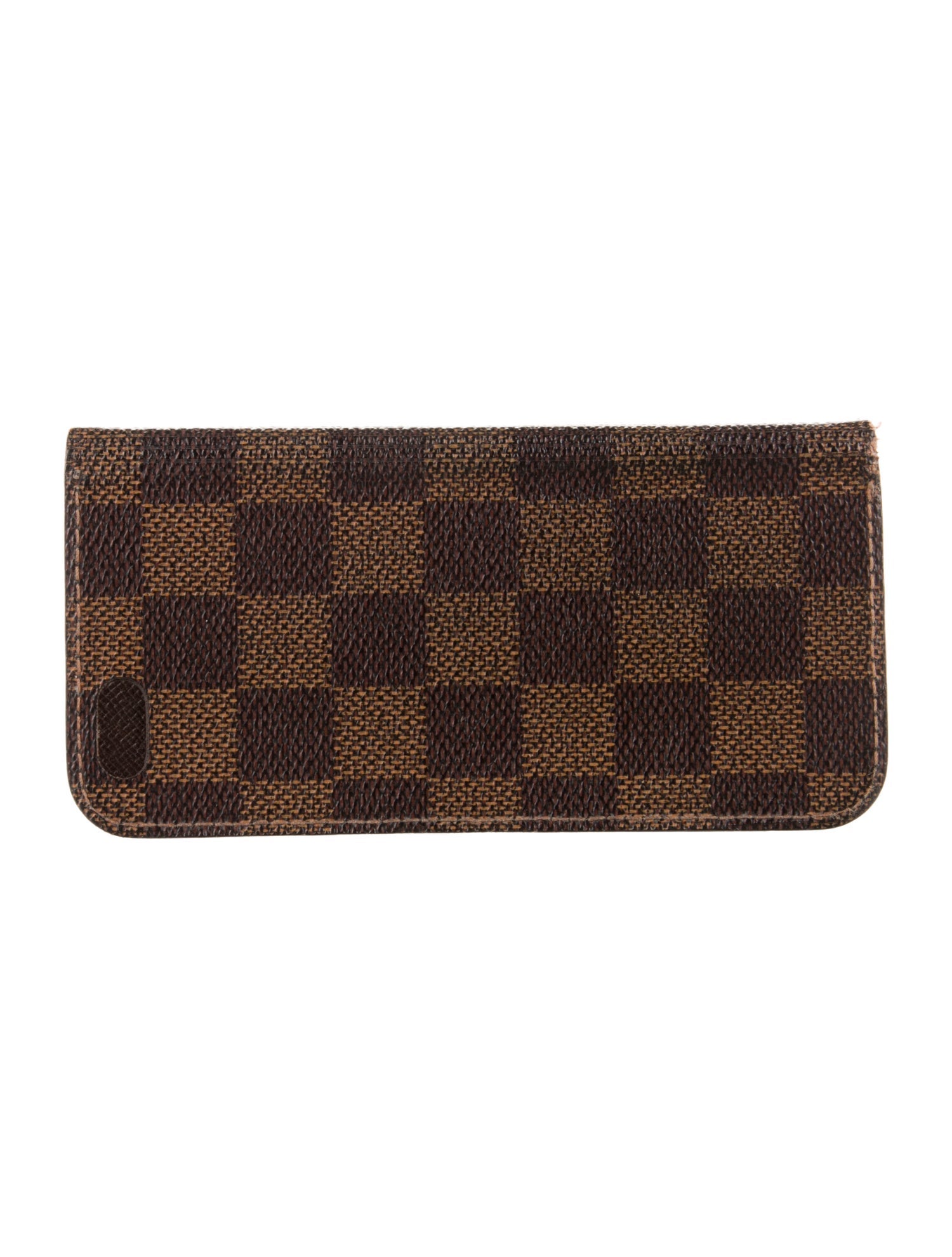 Louis Vuitton leather monogram phone case
