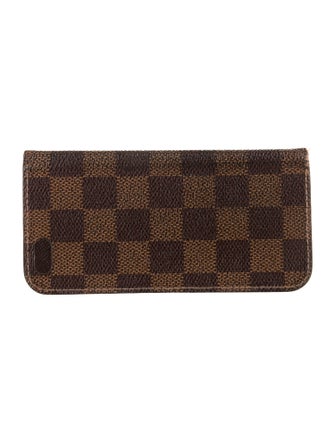 Louis Vuitton leather monogram phone case
