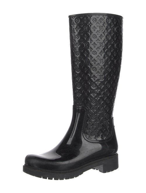 Louis Vuitton LV Monogram Rubber Rain Boots
