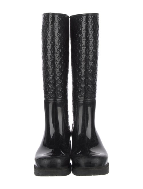 Louis Vuitton LV Monogram Rubber Rain Boots