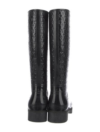 Louis Vuitton LV Monogram Rubber Rain Boots