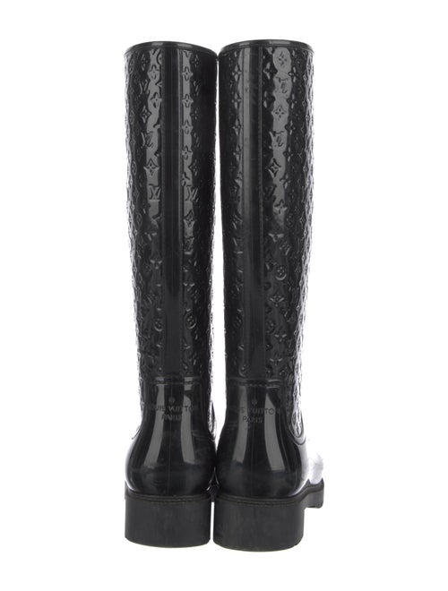 Louis Vuitton LV Monogram Rubber Rain Boots