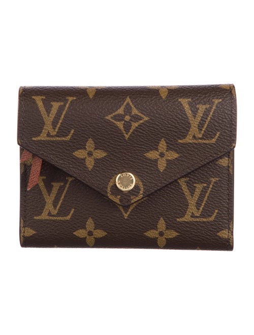 Louis Vuitton LV Monogram Coated Canvas Victorine Wallet