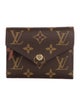 Louis Vuitton LV Monogram Coated Canvas Victorine Wallet