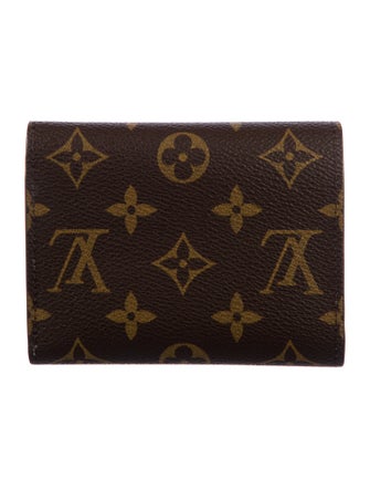Louis Vuitton LV Monogram Coated Canvas Victorine Wallet
