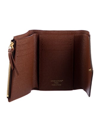 Louis Vuitton LV Monogram Coated Canvas Victorine Wallet