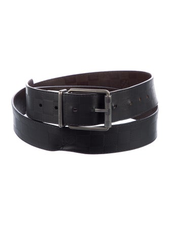 Louis Vuitton 2023 Damier Print 40MM Reversible Waist Belt