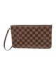 Louis Vuitton Damier Ebene Neverfull Pouch