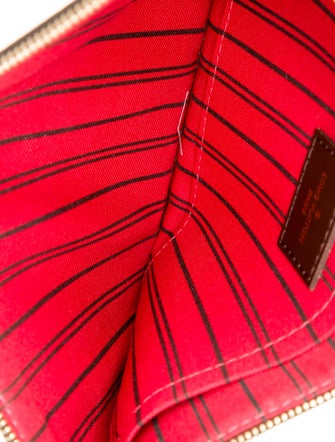 Louis Vuitton Damier Ebene Neverfull Pouch