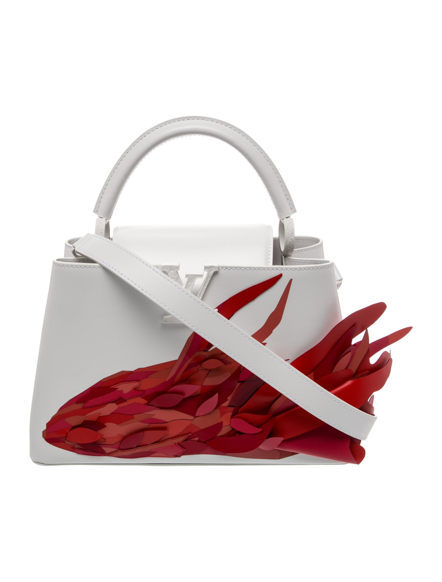 Louis Vuitton Leather Floating Fish Capucines MM