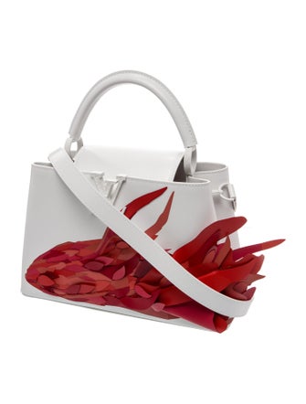 Louis Vuitton Leather Floating Fish Capucines MM