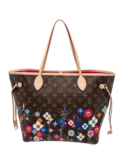 Louis Vuitton LV Monogram Murakami Flowers Neverfull MM 2025