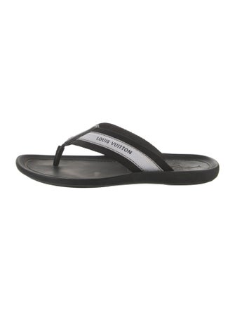 Louis Vuitton Canvas Flip Flops
